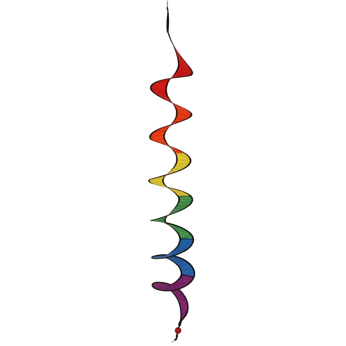 CIM wind spinner - Twister M - UV resistant and weatherproof - 15 cm, length: 120 cm - Includes Stainless Steel Ball Bearing Swivel Clip - Stylish Home and Garden Decoration