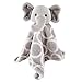 Hudson Baby Unisex Baby Security Blanket, Gray Elephant, One Size primary