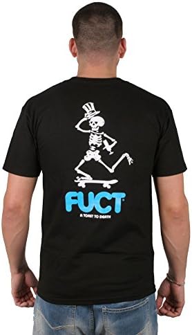 Fuct Black L Skating Dead Skateboard T-Shirt Fashion Short Sleeve Cotton Tee
