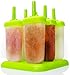 Popsicle Molds with BPA Free Silicon Ice Pop Maker for Pudding, Kids, Baby, Infants, Toddlers, Fudge, Organic Food By IceWabanga - Will Not Melt and Leak Even a Bit - 3 Years Warranty