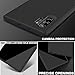 Lxlfcase for Galaxy Note 10+ Plus/Pro/5G Case, Soft TPU Scratch Resistant Anti-Fingerprint Skin Silicone Protector Phone Cases Cover for Samsung Galaxy Note 10+ (Black)
