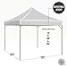 Pop Up Canopy Tent 10 x 10 Feet, White - UV Coated, Waterproof Outdoor Party Gazebo Tent