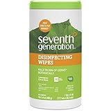 Seventh Generation Disinfecting Multi-Surface Wipes, 70 Count