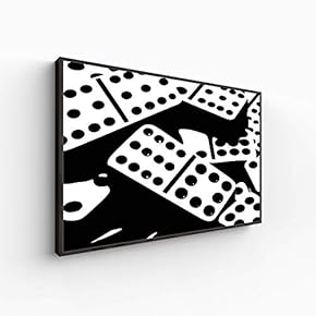 Canvas Wall Art for Living Room, Bedroom Black and White Article Framed Canvas Prints for Home Decoration Ready to Hang - 16x24 inches