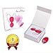 LuvnFun Kegel Exercise Weights Ben Wa Balls Silicone Kegel Balls for Beginners Women USB Wireless Waterproof Massage Egg Rechargeable with Remote