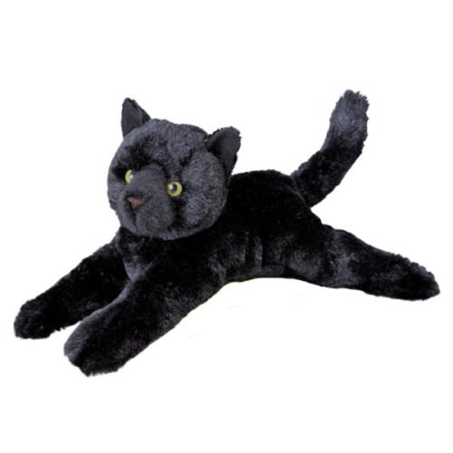 Phantomx Plush BLACK CAT Toy 14" Stuffed Animal NEW