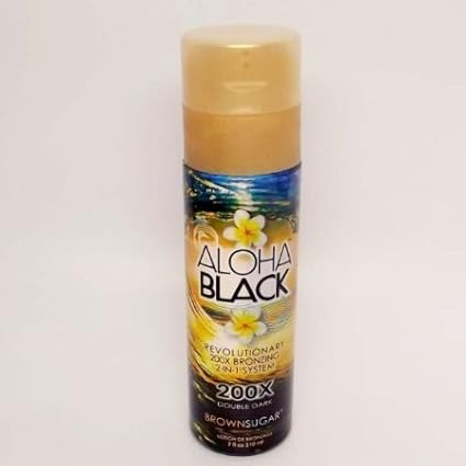 Brown Sugar/Tan Incorporated Aloha Black Bronzer Tanning Lotion 7 oz. by Tan Incorporated