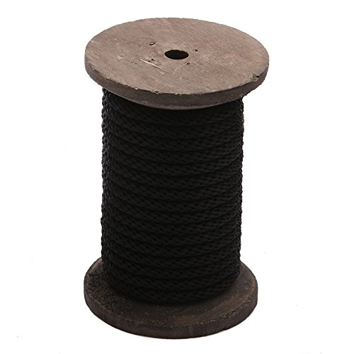 image for FMS Ravenox Solid Braid Utility Rope | (Black)(1/4 inch x 25 feet) | M