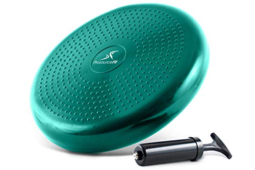 ProsourceFit-Core-Balance-Disc-Trainer-14-Diameter-with-Pump-for-Improving-Posture-Fitness-Stability
