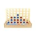 IAMGlobal 4 in a Row. Four in a Row Wooden Game, Line Up 4, Classic Family Toy, Board Game for Kids and Family for Fun