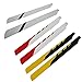 10PCS 5 Pairs 325MM Fiberglass Fiber Glass Main Rotor Blades For Align T-rex 450 450SE V2 V3 450XL RC Helicopter Black and Yellow style