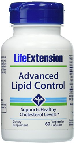 Life Extension Advanced Lipid Control Vegetarian Capsules, 60 Count