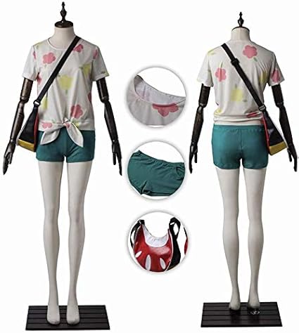 Amazon コスプレ衣装 ポケットモンスター サン ムーン 女主人公 ミヅキ 仮装 変装 全セット アニメ コスチューム Cosplay 男性 オーダーメイド コスプレ 仮装 通販