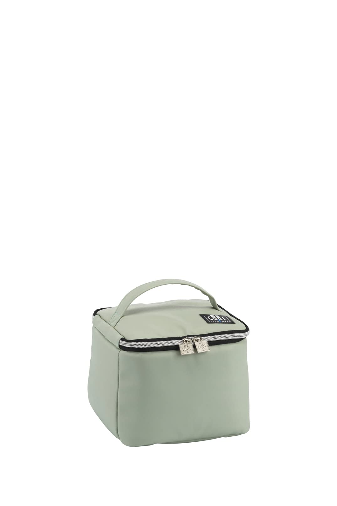 Insulated Waterproof Cool Bag City in Mint Green Ideal for Cosmetics or Medicine, Mini Cool Box 18 x 18 x 15 cm, Approx. 4.5 L Volume