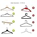 Coat Hanger Plastic Size Color-Coding Time-Saver Size Marker– Customer and Staff Can Quickly Identify Garment Size In Store – 9 Size Set (XXS-4XL) /360 Pcs