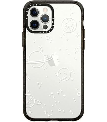 Amazon.com: CASETiFY Impact Case for iPhone 12 Pro - Clear Black