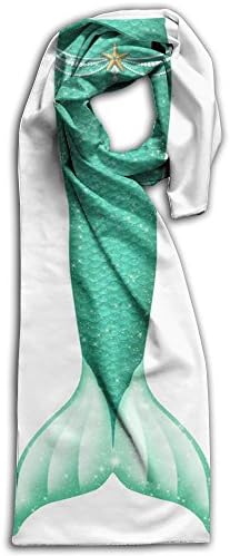 Mermaid Tail Scarf Big Oblong Long Scarves Elegant Checked Shawl For Movement Dresses For Women Or Men In Autumn