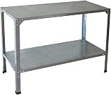 Palram Steel Work Bench Greenhouse Accessory 2 Tier Shelving System view 1