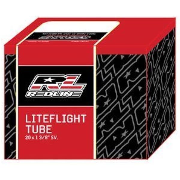 Amazon Com Redline Liteflight Tube X 1 3 8 451 Iso Presta Valve Bike Tubes Sports Outdoors