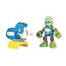 Teenage Mutant Ninja Turtles Pre-Cool Half Shell Heroes Construction Leonardo Action Figure with Miller Saw