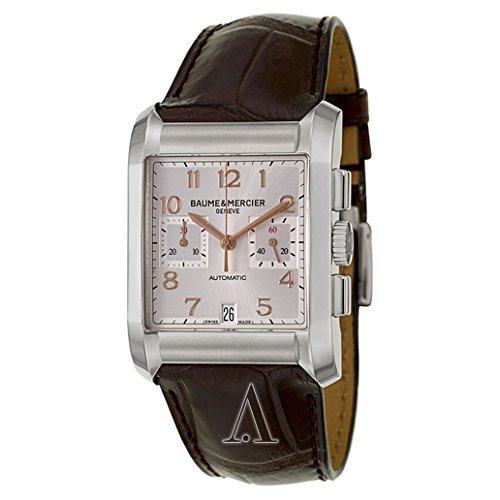 Baume-Mercier-Hampton-Automatik-Silber-Zifferblatt-Herren-Armbanduhr-10029