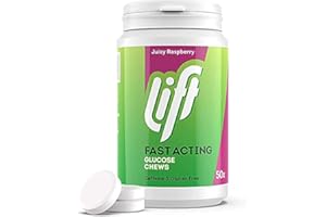 Glucotabs - 50 Glucose Tablets (raspberry) 200g