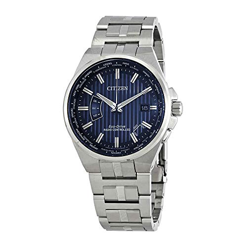 Men's Citizen Eco-Drive World Perpetual A-T Stainless Steel Watch CB0160-51L