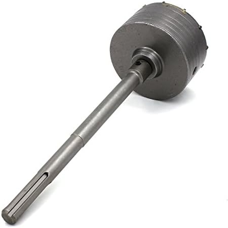 DOPOW Wall Mental Brick Masonry Hole Saw Kit SDS MAX Connecting Rod + Hole Saw + Core Drill Bit (100mm)