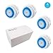 4 Pack Deep Pore Facial Cleansing Replacement Brush Heads for Mia 1, Mia2, Mia3 (Aria), SMART Profile, Alpha Fit, Pro, Plus and Radiance