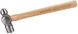 Silverline 8 oz Ball Pein Hammer Hickory Shaft Forged Steel Polished Face HA15B view 6