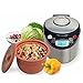 VitaClay VM7900-8 Smart Organic Multi-Cooker- A Rice Cooker, Slow Cooker, Digital Steamer plus bonus Yogurt Maker & The 150 Healthiest Slow Cooker Recipes on Earth Book (Bundle)