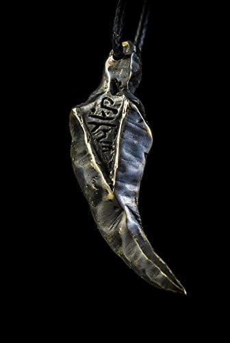 Old Hunter Badge brass pendant, inspired by Bloodborne