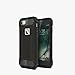 iPhone 7 Case, Dual Layer Heavy Duty Protection Cover, Shock Reduction Bumper Slim Case, Resist Cracking Defender Protective Kit for iPhone 7 (Black)