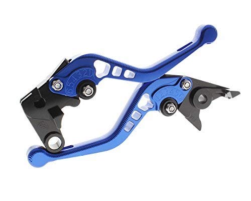 Rzmmotor Motorcycle 3D Texture Aluminum Short Brake Clutch Levers Fit for YAMAHA YFM700 Raptor 700R 2007 2008 2009 2010 2011 2012 2013 2014 2015 2016 2017 2018 - Thumbnail 4