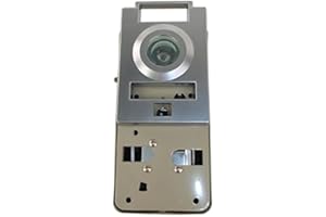 Maxtech DV10 Dull Chrome 26D Door Viewer and Non Electric Chime Combination