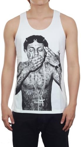 Lil Wayne New White Cotton Men Top