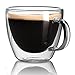 Espresso Cups - Extra-Strong Double Wall Insulated Glasses - Espresso Mug Set of 2. 5.4 Oz - JECOBI