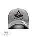 Masonic Revival - Gris Cap (Adjustable Belt) Gray