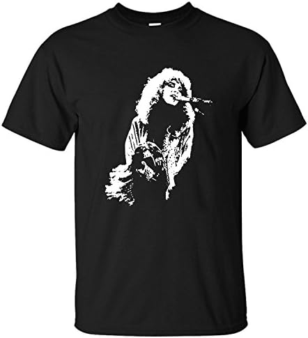 WTOO Men's Fleetwood Mac-Stevie Nicks 2 T Shirt black S