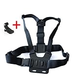 SHINEDA® Adjustable Chest Harness Mount with J Hook Mount for GoPro Hero 1 2 3 3+ 4 cameras