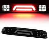 For B-Series/F-Series/Ranger 3D LED Light Bar Third Tail Brake Lamps (Black Housing/Smoked Lens) 11th 12th