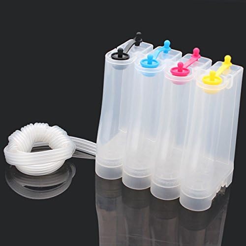 CISS Four Colors DIY Continuous Ink Supply System Empty Suite 80ML For HP Canon