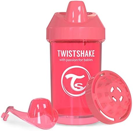 Twistshake Crawler Cup Peach 300ml / 10oz 8+m