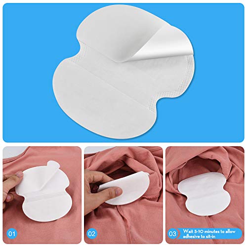 Premium Armpit Sweat Pads [80 Packs] for Women and Men, Best Deodorant and Antiperspirant Alternative, Block Underarm Sweat and Odor, Comfortable Dress Guard/Shield - Thumbnail 5