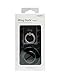 AAUXX iRing Dock Prestige Set : Safe Grip and Kickstand for Smartphones and Tablets with Multipurpose Car Cradle - Matte Black
