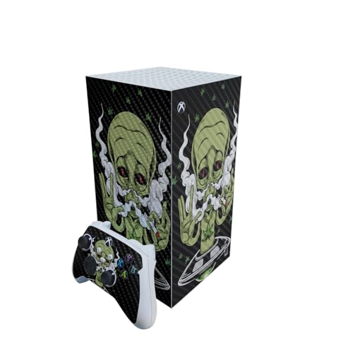 Carbon Fiber Gaming Skin Compatible with Microsoft Xbox Series X Digital Editio…