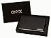 ONYX Slim Fit Metal Case RFID Blocking Credit Card Protector, Black