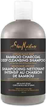 shea moisture bamboo charcoal foaming face wash