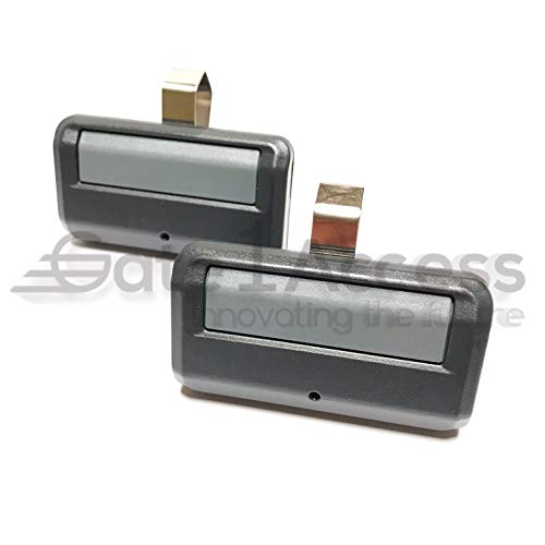 Gate1Access Compatible Garage Door Remote Control with Yellow Learn Button Liftmaster Chamberlain Craftsman 891LM 893LM 950ESTD 953ESTD MyQ Security + 2.0