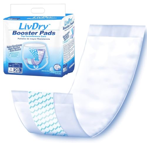 LivDry Incontinence Booster Pads